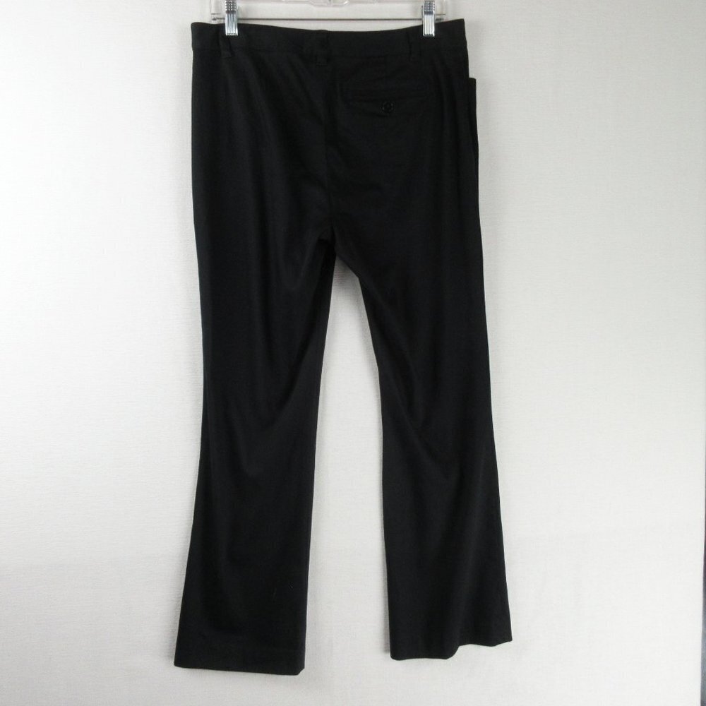 Lauren Ralph Lauren Adelle Pants Size 10 Black Tab Front Trousers